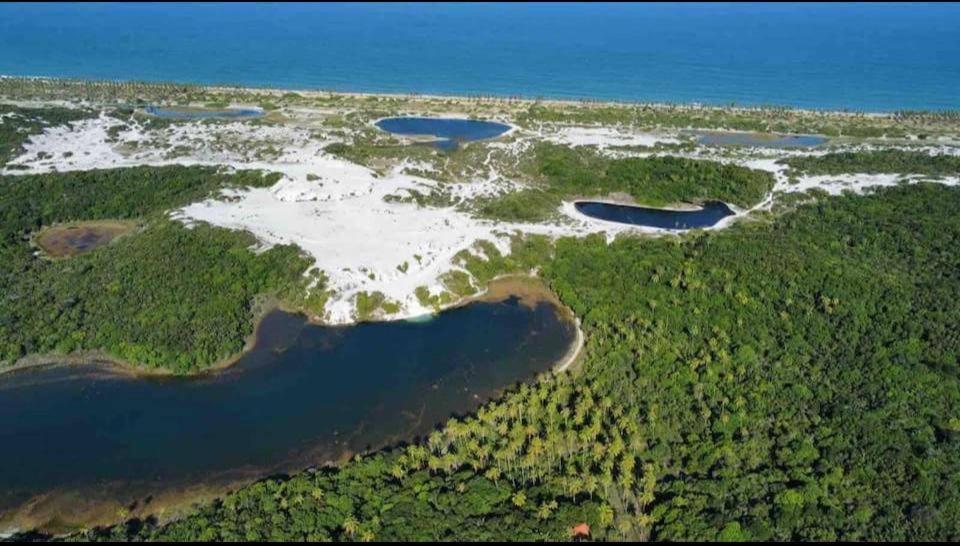 Baixio - Praia e pé na areia! Ponta de Inhambupe Esplanada Exterior foto